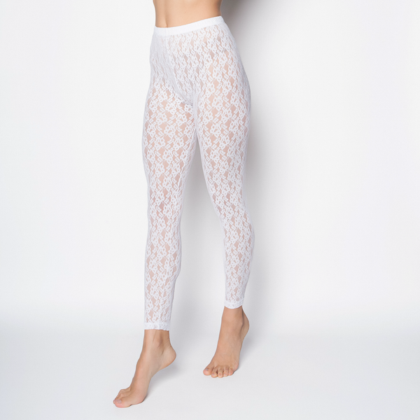 Guadalupe White Leggings
