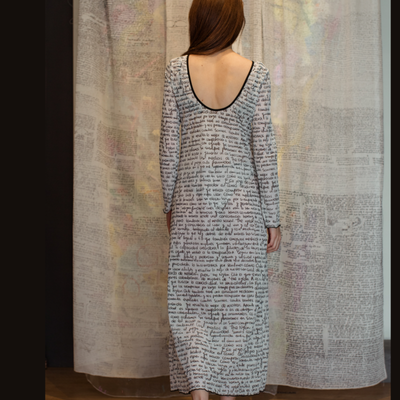 Pensamiento Maxi dress