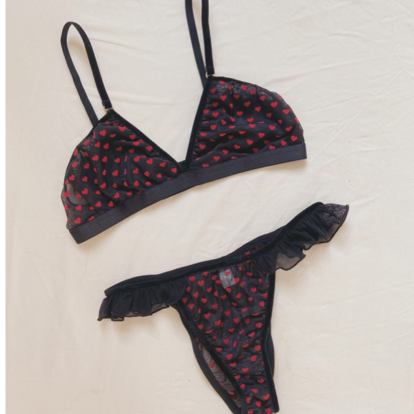 Ruffle Coeur Briefs Limited Edition